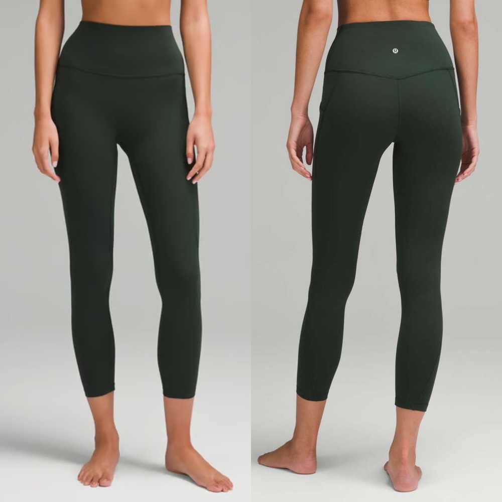 NWT Lululemon Align High-Rise Pant with Pockets 25"
Legacy Green